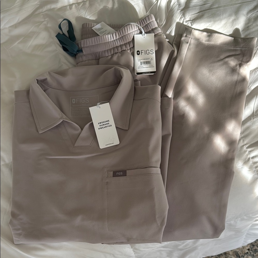 Figs Men's Scrub Set in Slate